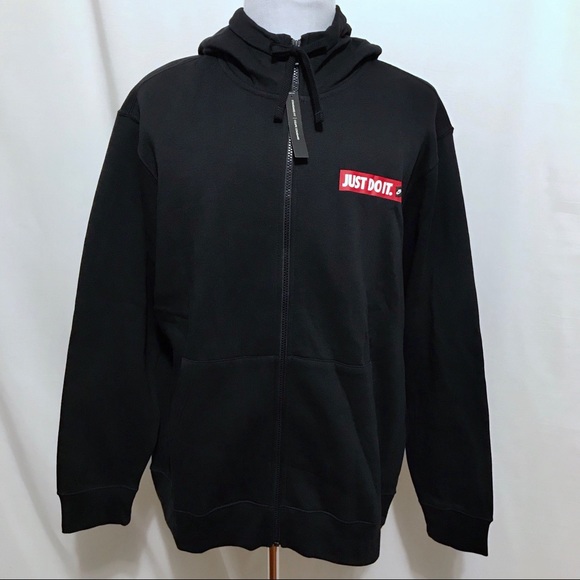 Nike Other - Nike NWT Black Zip Up Hoodie for Men XXL